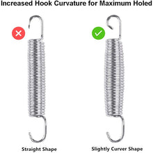 Load image into Gallery viewer, Sports &amp; Outdoors Trampoline Parts Trampoline Springs Replacement with T Hook 5 1/2&quot; Inch, 16 Pack