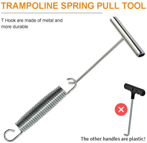 Sports & Outdoors Trampoline Parts Trampoline Springs Replacement with T Hook 5 1/2" Inch, 16 Pack