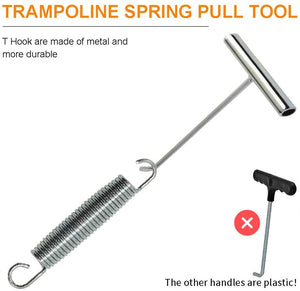 Sports & Outdoors Trampoline Parts Trampoline Springs Replacement with T Hook 5 1/2" Inch, 16 Pack