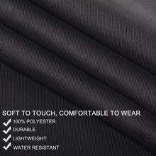 Load image into Gallery viewer, Adjustable Bib Aprons, Water Oil Stain Resistant Black Kitchen Chef Cooking Aprons with Pockets for Men Women (2 Pack)