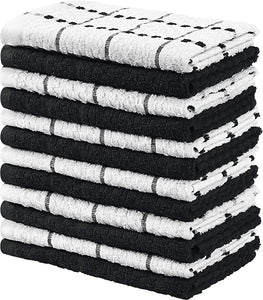 Towels Kitchen Towels, 15 x 25 Inches, 100% Ring Spun Cotton Super