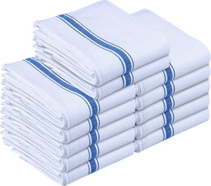 Towels 12 Pack Dish Towels - Resuable Kitchen Towels -15 x 25 Inches U –  TreeLen